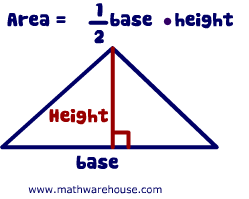 Image result for area of triangle formula