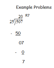 Long Division with 2 digit divisors in quotient worksheet with answer