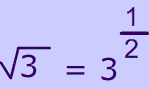 Square root as fraction