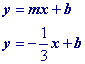 equation of line
