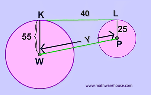 Tangent of Two Circles