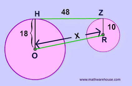 Tangent of Two Circles