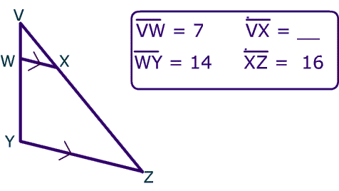 Practice Problem side splitter theorem