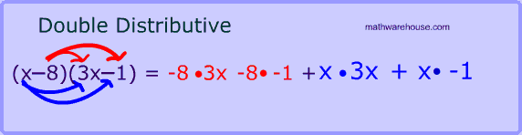 double distributive problem 5