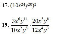 Simplify Polynomials