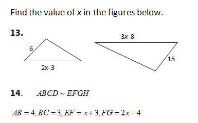 Example Questions 13-14