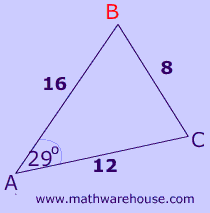 law of cosines triangle picture